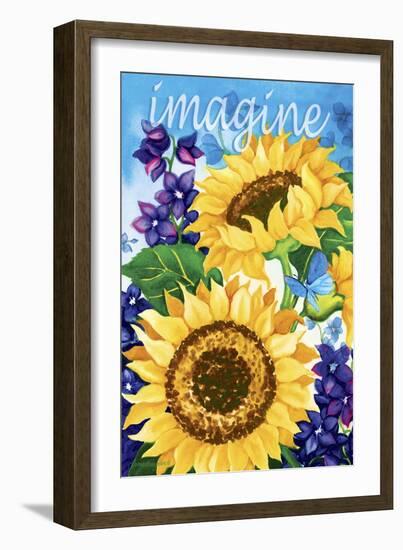 Imagine-Laurie Korsgaden-Framed Giclee Print