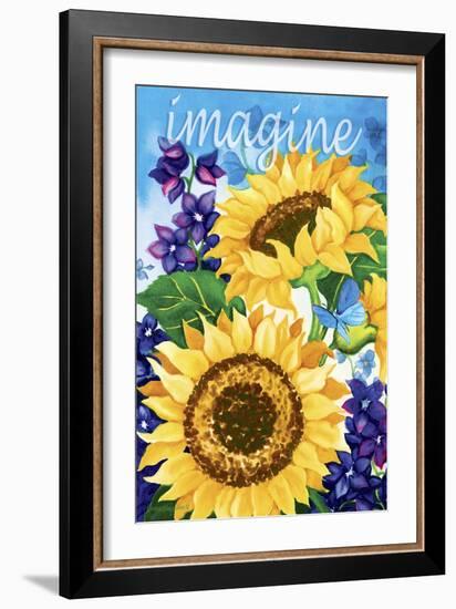 Imagine-Laurie Korsgaden-Framed Giclee Print