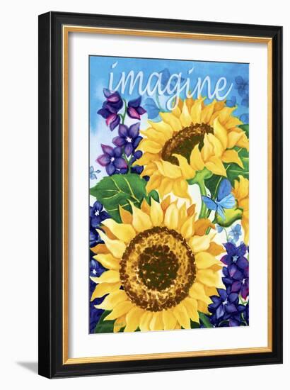 Imagine-Laurie Korsgaden-Framed Giclee Print