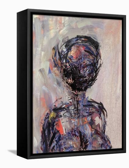 Iman, Left Hand Panel of Diptych, 2000-Stephen Finer-Framed Premier Image Canvas