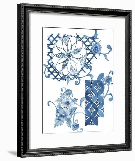 Imari - Kusuku-The Vintage Collection-Framed Giclee Print