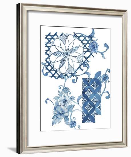 Imari - Kusuku-The Vintage Collection-Framed Giclee Print