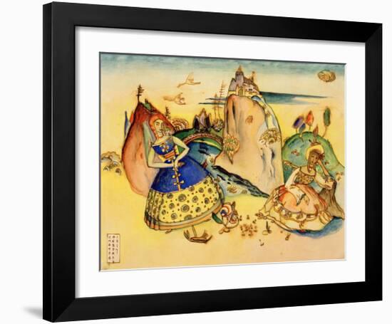 Imatra, 1917-Wassily Kandinsky-Framed Giclee Print