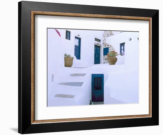 Imerovigli, Island of Santorini (Thira), Cyclades Islands, Aegean, Greek Islands, Greece, Europe-Sergio Pitamitz-Framed Photographic Print