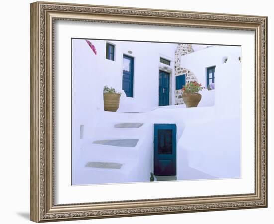 Imerovigli, Island of Santorini (Thira), Cyclades Islands, Aegean, Greek Islands, Greece, Europe-Sergio Pitamitz-Framed Photographic Print