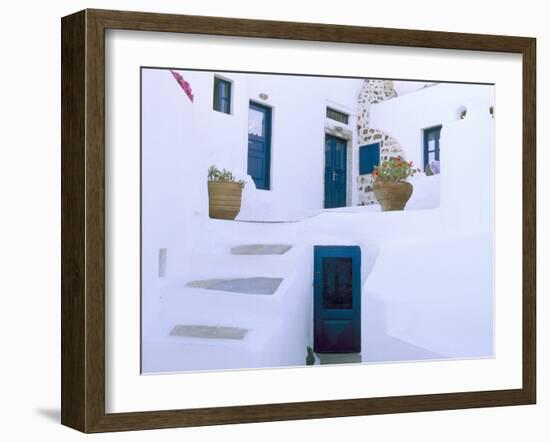 Imerovigli, Island of Santorini (Thira), Cyclades Islands, Aegean, Greek Islands, Greece, Europe-Sergio Pitamitz-Framed Photographic Print