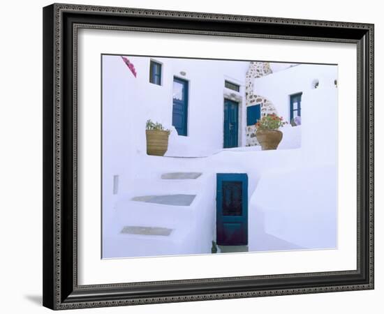 Imerovigli, Island of Santorini (Thira), Cyclades Islands, Aegean, Greek Islands, Greece, Europe-Sergio Pitamitz-Framed Photographic Print