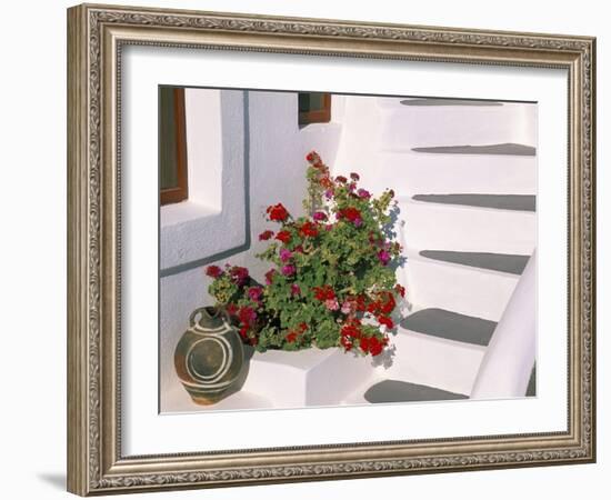 Imerovigli, Island of Santorini (Thira), Cyclades Islands, Aegean, Greek Islands, Greece, Europe-Sergio Pitamitz-Framed Photographic Print