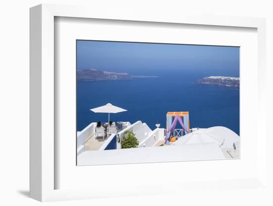 Imerovigli, Santorini (Thira), Cyclades Islands, Greece-Jon Arnold-Framed Photographic Print