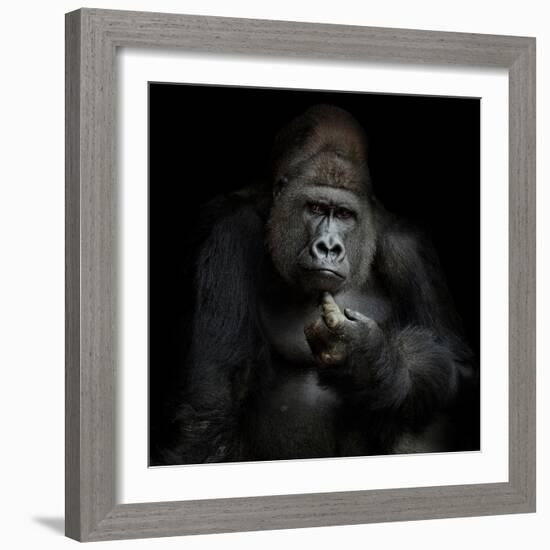 Imho...-Antje Wenner-Braun-Framed Photographic Print