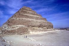 Step Pyramid of King Djoser Behind the Niles Flood Plain, Saqqara, Egypt, 3rd Dynasty, C2600 Bc-Imhotep-Photographic Print