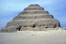 View from the Left of Step Pyramid of King Djoser (Zozer), Saqqara, Egypt, 3rd Dynasty, C2600 Bc-Imhotep-Photographic Print