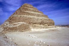 Step Pyramid of King Djoser (Zozer) Behind Ruins of Temple, Saqqara, Egypt, C2600 Bc-Imhotep-Framed Photographic Print