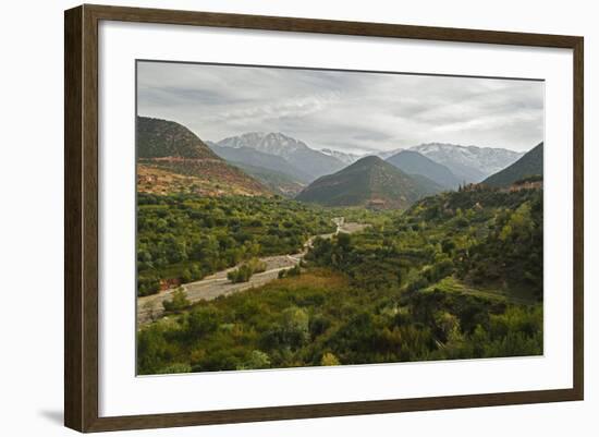 Imlil Valley and Toubkal Mountains, High Atlas, Morocco, North Africa, Africa-Jochen Schlenker-Framed Photographic Print