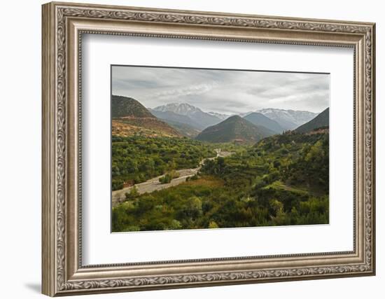 Imlil Valley and Toubkal Mountains, High Atlas, Morocco, North Africa, Africa-Jochen Schlenker-Framed Photographic Print