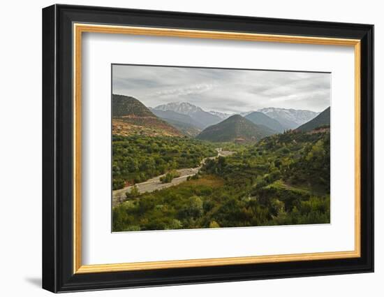 Imlil Valley and Toubkal Mountains, High Atlas, Morocco, North Africa, Africa-Jochen Schlenker-Framed Photographic Print