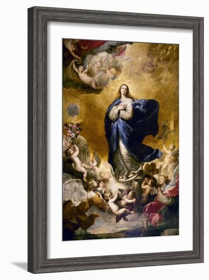 Immaculate Conception, 1635-Jusepe de Ribera-Framed Giclee Print