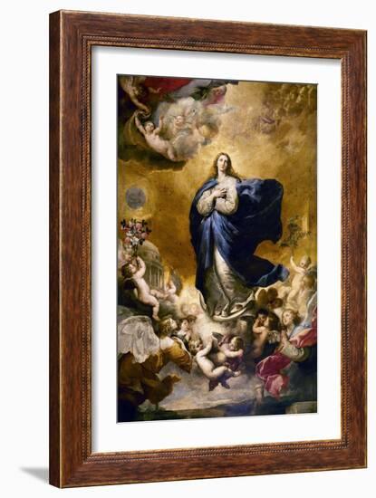 Immaculate Conception, 1635-Jusepe de Ribera-Framed Giclee Print