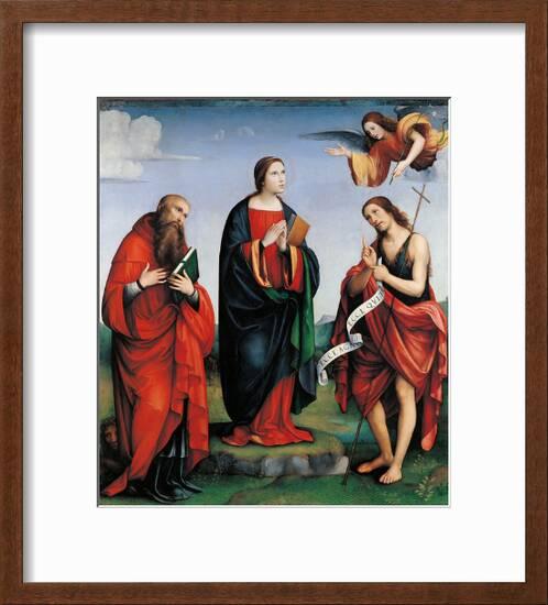Immaculate Conception Appears To St Anne Art Print Francia Raibolini Art Com