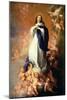 Immaculate Conception of the Escorial, circa 1678-Bartolome Esteban Murillo-Mounted Giclee Print