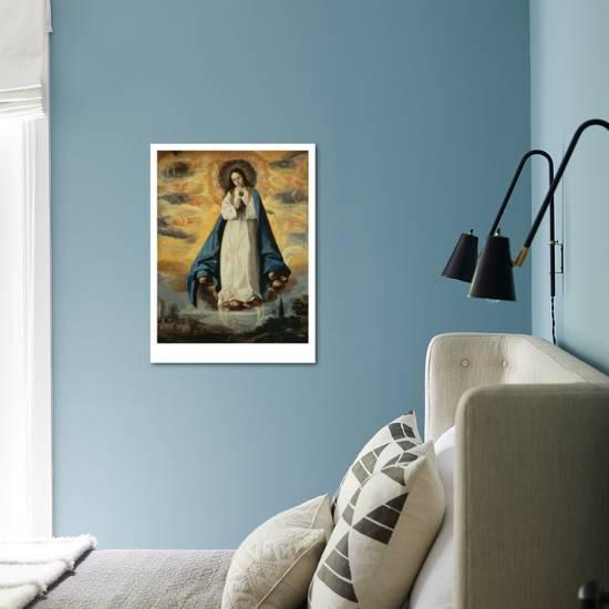 Immaculate Conception Giclee Print Francisco De Zurbaran Art Com