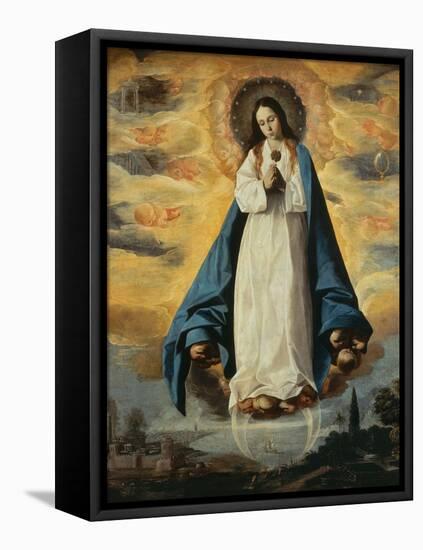 Immaculate Conception-Francisco de Zurbarán-Framed Premier Image Canvas