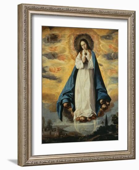 Immaculate Conception-Francisco de Zurbarán-Framed Giclee Print