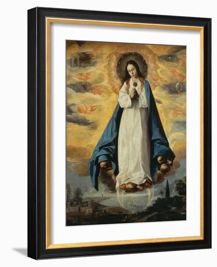 Immaculate Conception-Francisco de Zurbarán-Framed Giclee Print