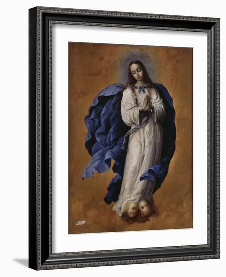 Immaculée Conception-Francisco de Zurbarán-Framed Giclee Print