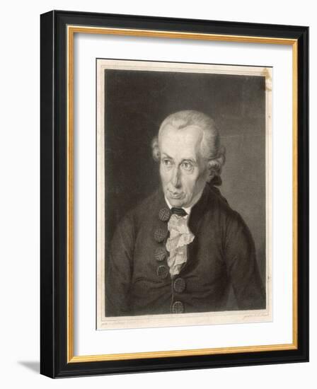 Immanuel Kant German Philosopher-null-Framed Photographic Print