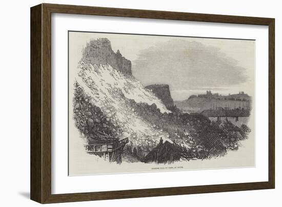 Immense Fall of Cliff, at Dover-Samuel Read-Framed Giclee Print