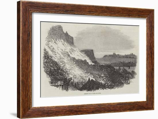 Immense Fall of Cliff, at Dover-Samuel Read-Framed Giclee Print