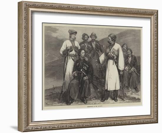 Immeritians of the Caucasus-Felix Regamey-Framed Giclee Print
