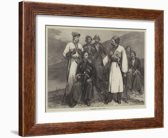 Immeritians of the Caucasus-Felix Regamey-Framed Giclee Print