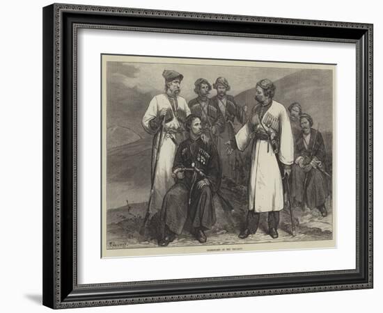 Immeritians of the Caucasus-Felix Regamey-Framed Giclee Print