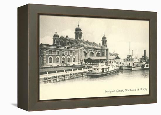 Immigrant Station, Ellis Island, New York City-null-Framed Stretched Canvas