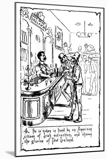 Immigrants: Irish, C1885-null-Mounted Giclee Print