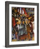 Immigrants, Nyc, 1937-38-Ben Shahn-Framed Giclee Print