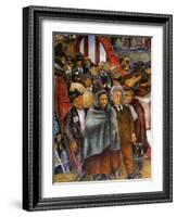 Immigrants, Nyc, 1937-38-Ben Shahn-Framed Giclee Print