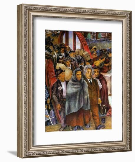 Immigrants, Nyc, 1937-38-Ben Shahn-Framed Giclee Print