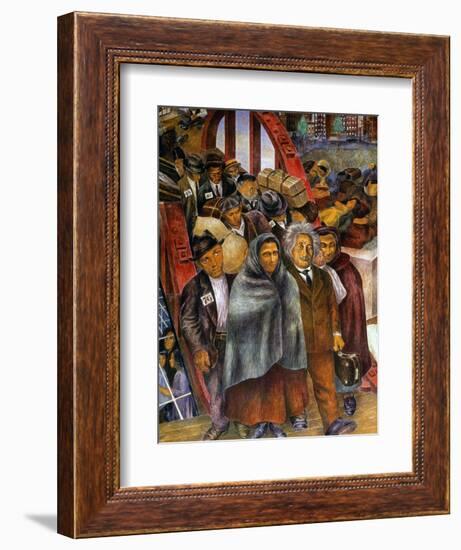 Immigrants, Nyc, 1937-38-Ben Shahn-Framed Giclee Print