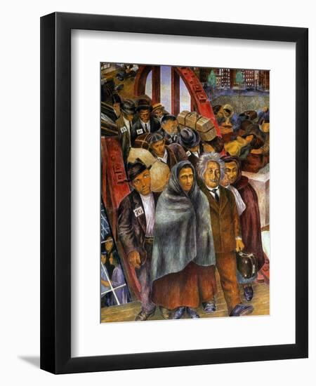 Immigrants, Nyc, 1937-38-Ben Shahn-Framed Giclee Print