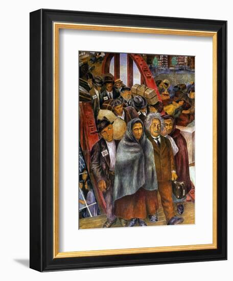 Immigrants, Nyc, 1937-38-Ben Shahn-Framed Giclee Print