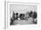 Immigrants Waiting for Ferry from Ellis Island to New York City, Oct. 20, 1912-null-Framed Photo