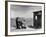 Immigrants Waiting for the Bus on Tel-Aviv Hafa-null-Framed Photographic Print