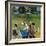 "Imminent Domain", July 18, 1959-John Falter-Framed Giclee Print