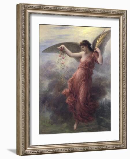 Immortality, 1889 (Oil on Canvas)-Ignace Henri Jean Fantin-Latour-Framed Giclee Print