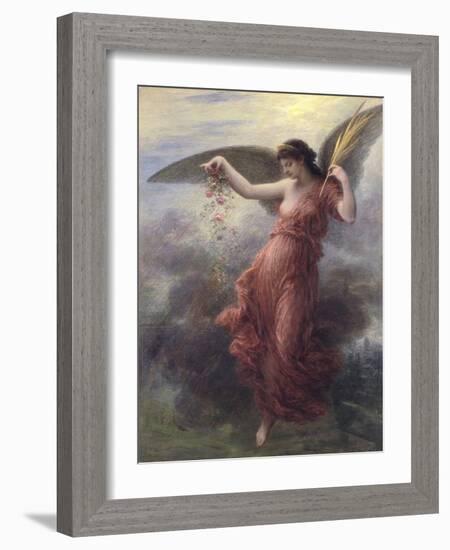 Immortality, 1889 (Oil on Canvas)-Ignace Henri Jean Fantin-Latour-Framed Giclee Print