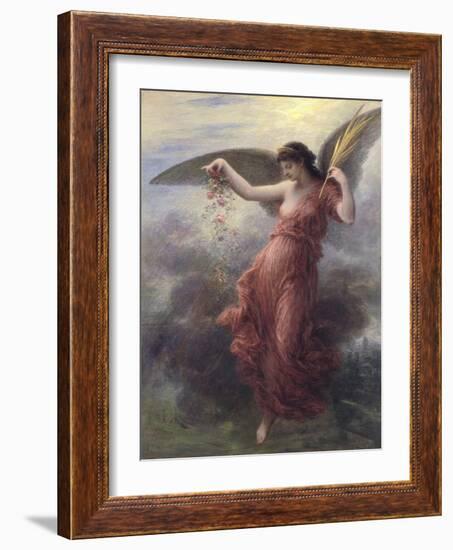 Immortality, 1889 (Oil on Canvas)-Ignace Henri Jean Fantin-Latour-Framed Giclee Print