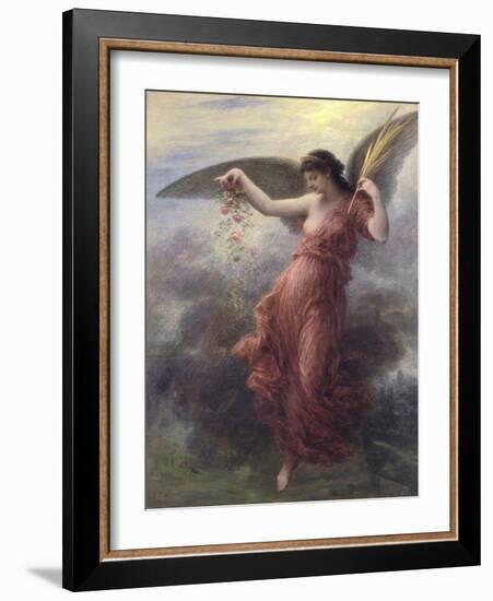 Immortality, 1889 (Oil on Canvas)-Ignace Henri Jean Fantin-Latour-Framed Giclee Print